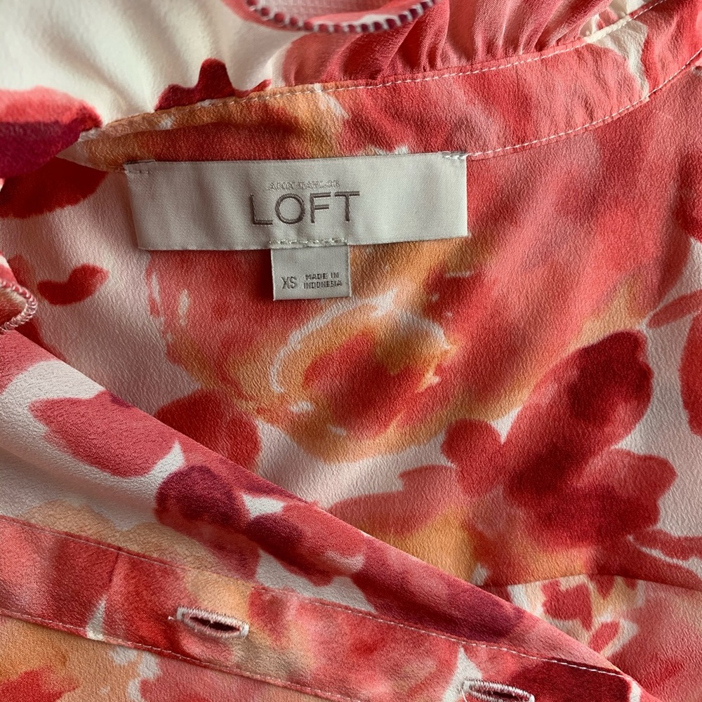 Loft Floral Top - Picture 4 of 4